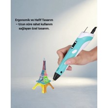 Aslanoğlu Store Ergonomik 3D Yazıcı Kalem Abs Pla Uyumlu 1,75 mm
