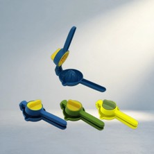 Aslanoğlu Store Renkli Plastik Meyve Sıkacak Çevir Sık Anahtarlı Pratik Kullanım