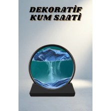Aslanoğlu Store Şık Yuvarlak Kum Saati 1 Adet Dekoratif Aksesuar