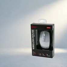 Aslanoğlu Store Kablosuz 1600DPI Beyaz Mouse Uzun Menzilli Ofis ve Oyun Kullanımı