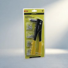 Aslanoğlu Store Pratik Perçin Tabanca Seti 4 Farklı Uç ve 40 Adet Iğne ile