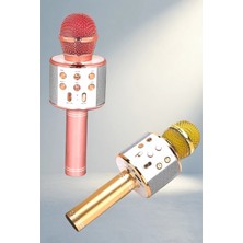 Aslanoğlu Store Karaoke Mikrofon USB Aux Girişli Yüksek Ses Kalitesi (Kablosuz Model)