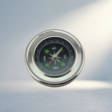 Aslanoğlu Store Dayanıklı Yuvarlak Metal Kasa Pusula Seyahat Için