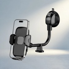 Aslanoğlu Store Vakum Kilitli Ayarlanabilir Telefon Tutucu Araç Için Pratik Çözüm