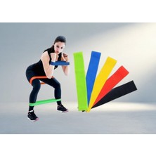 Aslanoğlu Store Aerobik Direnç Lastiği Seti ile Pilates ve Egzersiz