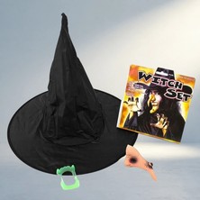 Aslanoğlu Store Etkileyici Cadı Seti Halloween Eğlencesi Için