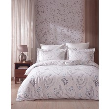 Cicim Home Aqua Mavi %100 Pamuk Çift Kişilik Nevresim Takımı 6 Parça Premium Kalite Desenli