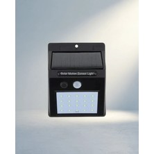 Aslanoğlu Store Hareket Sensörlü Solar Duvar Lambası 20 LED
