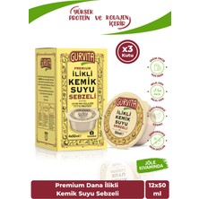 Gurvita Ilikli Kemik Suyu Sebzeli 50 ml 12 Adet