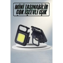 Aslanoğlu Store Taşınabilir Mıknatıslı LED Işık 3 Fonksiyonlu USB Şarjlı