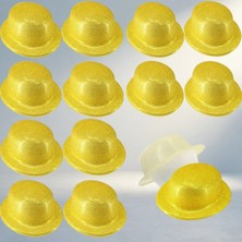 Aslanoğlu Store Eğlenceli Altın Renk Melon Parti Şapkası Seti
