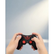 Aslanoğlu Store Ergonomik Kablosuz Bluetooth Oyun Kumandası Pc Android Tv Uyumlu
