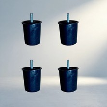 Aslanoğlu Store Şık Plastik Baza Siyah M.3 8