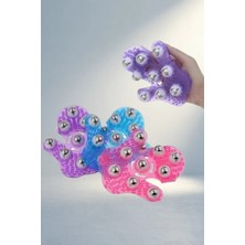 Aslanoğlu Store Ergonomik Bilyeli Masaj Eldiveni 9 Adet Metal Bilye ile