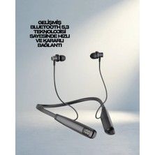 Aslanoğlu Store Ergonomik Tasarımlı Kablosuz Kulaklık 100 Saat Kesintisiz Kullanım