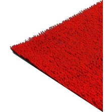 St. Morritz - Suni Yapay Çim Halı Serisi - 7mm - Kırmızı - En 1 Metre