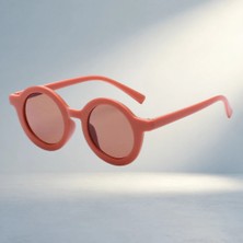 Aslanoğlu Store Cool Çocuk Güneş Gözlüğü Turuncu 3-8 Yaş Koruma