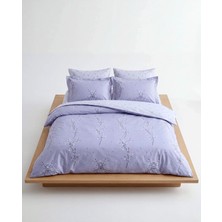 Cicim Home Mayda Gri %100 Pamuk Çift Kişilik Nevresim Takımı 6 Parça Premium Kalite Desenli