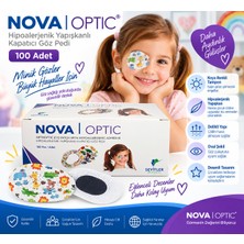 Nova Hipoalerjenik Yapışkanlı Kapatıcı Göz Pedi 100'LÜ Çocuk