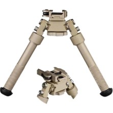 St. Morritz Super x Tac Picatinny Rail 22 mm Hareketli Bipod