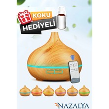 St. Morritz Büyük 550 ml Hava Nemlendirici Ultrasonik Ortam Nemlendirici Oda Nemlendirici Işıklı Zamanlayıcılı