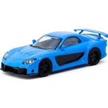 Kaia Life Tarmac Works 1/64 Mazda Rx-7 Veilside Fortune7 Blue