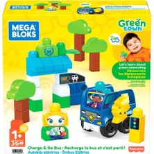 Kaia Life HDX90 Mega Bloks, Doğa Dostu Otobüs Seti, 36 Parça, +1 Yaş
