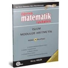 Gür Yayınları Öabt Için Öğreten Işlem Modüler Aritmetik