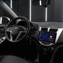 Carvocal Hyundai Accent Blue Android Multimedya Sistemi (2011-2017) CRV-4260XA Gri Çerçeve