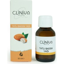 Cliniva Beauty Lab Cliniva Tatlı Badem Yağı 50 ml Cilt ve Saç Bakımı İçin Doğal Özellikler Sunar