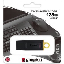 Kingston Kıngston DTX/128GB Usb3.2 Gen1 Exodıa 128GB USB Bellek