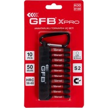 Gfb Pro 10 Parçalı Anahtarlıklı Bits Uç Seti