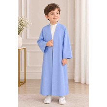 Medinem Butik Bebe Mavisi Çocuk Namaz Cubbe