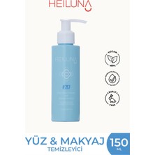 Heiluna Çift Etkili Yüz & Makyaj Temizleyici 150 ml – Yeşil Çay, Meyan Kökü & Papatya ile Nazik Temizlik