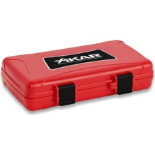 Bek Tobacco Xikar Travel Humidor Puro Taşıma Çantası Kırmızı 5's