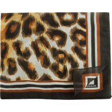 Hace Bazaar Leopar Desenli Bandana 50*50 -Hcb