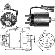 Zm 1717 Marş Otomatiği 12V Soketli 2114-57606