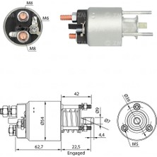 Zm 3395 Marş Otomatiği 12V 63602404 Fiat Ducato Iveco Daily Peugeot Boxer