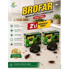 Brofar  2 Kutu Istasyonlu Hamam Böceği ve Karınca Yemi (Avantajlı Paket)-HSR