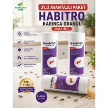 Envu Habitro 3 Adet Etkili Karınca Granül Yem 80GR