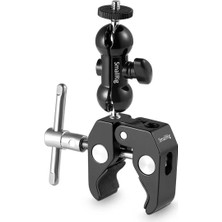 Smallrig 1138B Çift Bilyalı ve 1/4'' Vidalı Süper Kelepçe