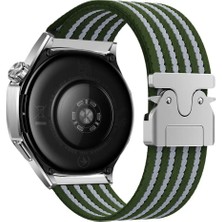 Halkhouse Huawei Watch 42MM Gt2/gt3 Kordon Hasır Örgü Mekanik Tokalı