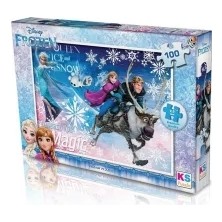 Ks Oyuncak Frozen Puzzle 100 Parça FRZ.714-1