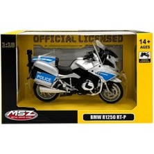 Generic 1/18 Bmw R1250-RT Model Alman Polis Motorsikleti