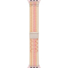 Halkhouse Apple Watch 2/3/4/5/6/7/8/9/se 38/40/41 ve Seri 10 42MM Kordon Hasır Premium