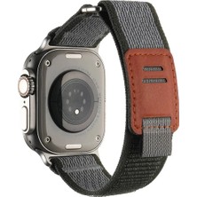 Halkhouse Apple Watch 2/3/4/5/6/7/8/9/se/ultra 2/42/44/45/49 ve Seri 10 46MM Kordon Örgü Hasır Strap