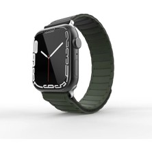 Halkhouse Apple Watch 2/3/4/5/6/7/8/9/se/ultra2/42/44/45/49 ve Seri 10 46MM Kordon Premium Silikon Strap