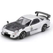 Mını Gt Mini Gt 1/64 Mazda Rx-7 Re-Amemiya Silver Metallic