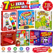 Maketçiniz 7 Adet Eğitici Öğretici Eğlenceli Kutulu Zeka Oyunları Mega Set