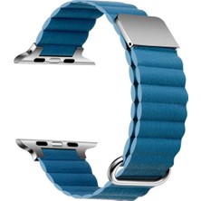 Halkhouse Apple Watch 2/3/4/5/6/7/8/9/se 38/40/41MM ve Seri 10 42MM Kordon Pu Deri Premium